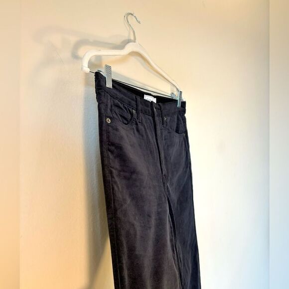Gap Vintage Velvet Black Jeans Slim High Rise Size 27 - Picture 8 of 13